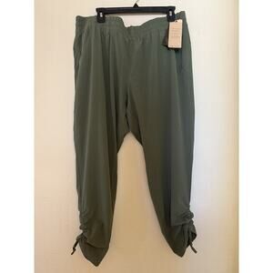 NEW WITH TAGS Calia By Carrie Underwood Track Pants Ruched Tapered AnklesSize XL